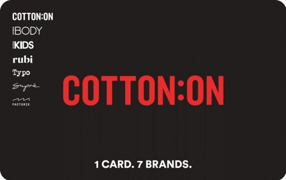 Cotton On Group eGift Card Cotton On Group eGift Card