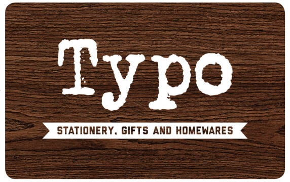 Typo eGift Card Typo eGift Card