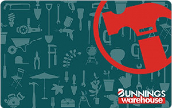 Bunnings Warehouse eGift Card Bunnings Warehouse eGift Card