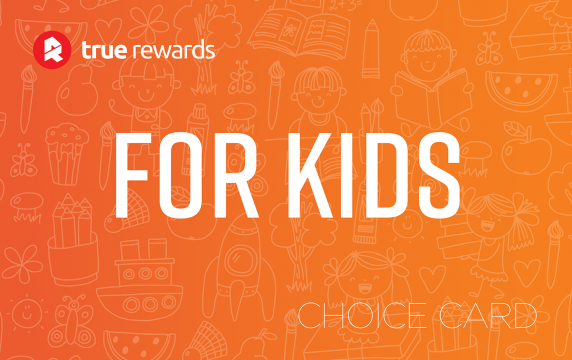 For KIDS Gift Card For KIDS Gift Card