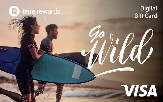 True Rewards Outdoors Digital Visa True Rewards Outdoors Digital Visa