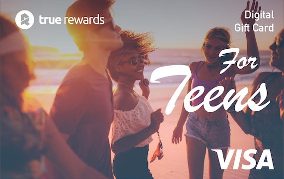 True Rewards For Teens Digital Visa True Rewards For Teens Digital Visa