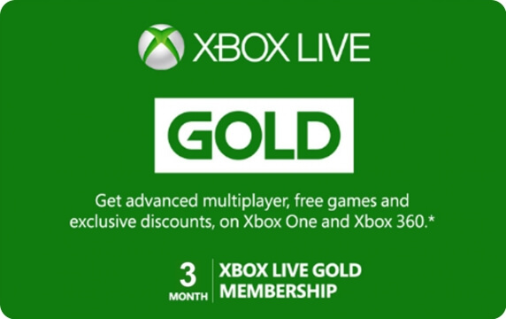 Xbox Live - 3 Month Membership Xbox Live - 3 Month Membership